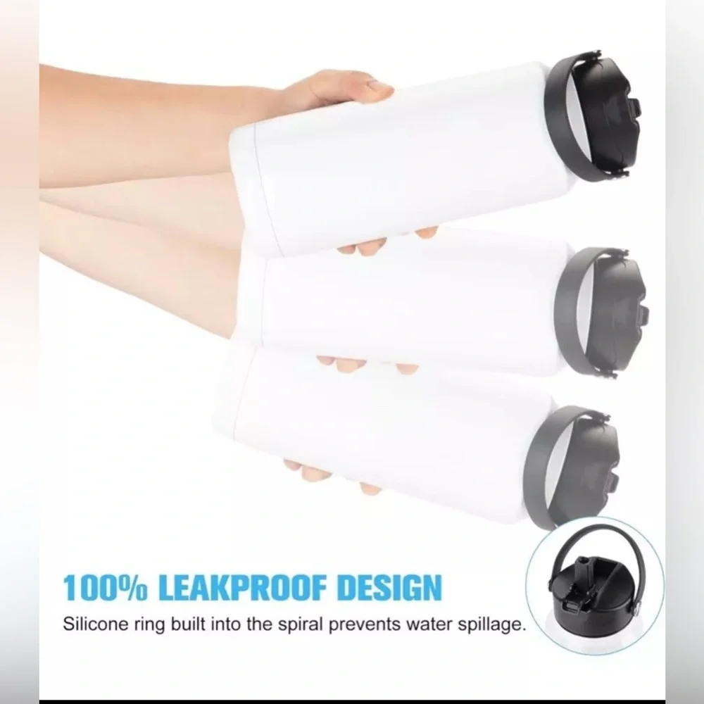 Yeti Rambler Replacement Straw lid for Yeti Rambler Water Bottle 18 26 36 64 oz. - Picture 5 of 7